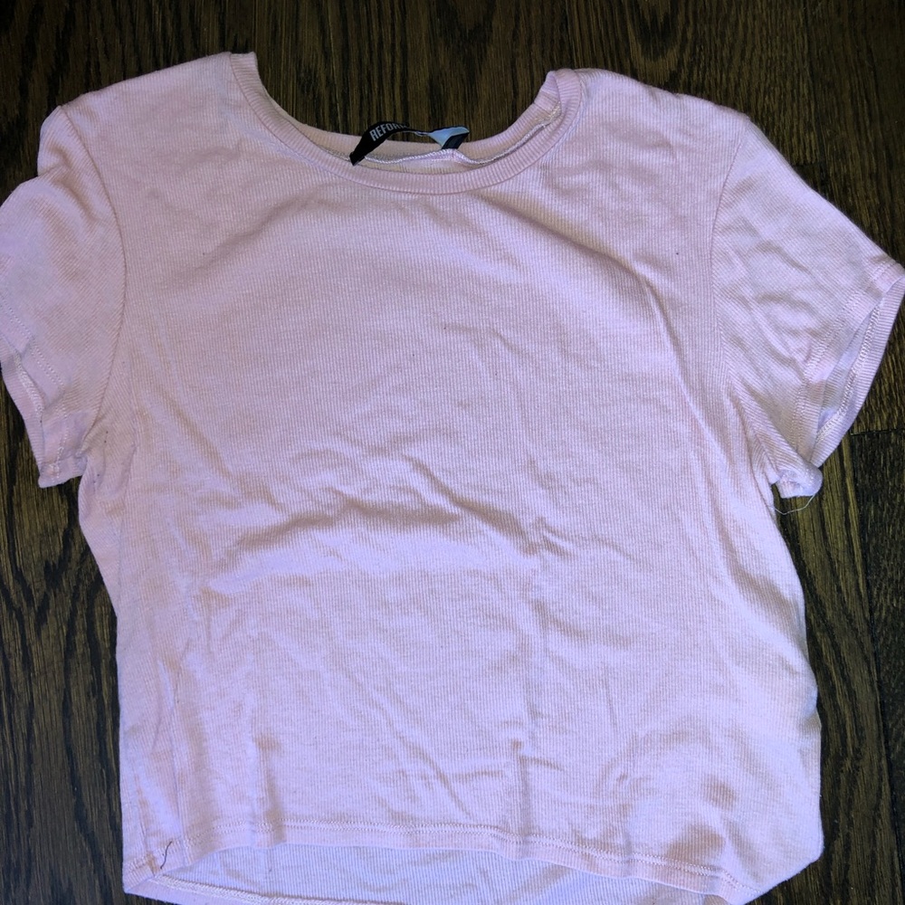 Reformation Cropped T Shirt